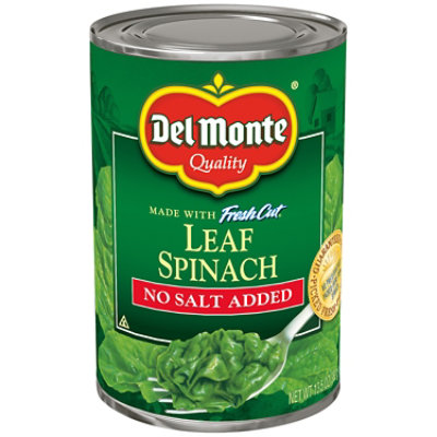 Del Monte Leaf Spinach No Salt Added - 13.5 OZ - Image 1