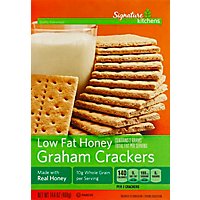 Signature Select Graham Cracker Low Fat - 14.4 OZ - Image 2