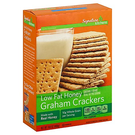 Signature Select Graham Cracker Low Fat - 14.4 OZ