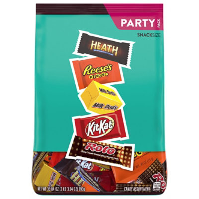 Assortment Reeses Pieces Rolo Heath Milk Duds Kit Kat - 35.04 OZ - Image 3