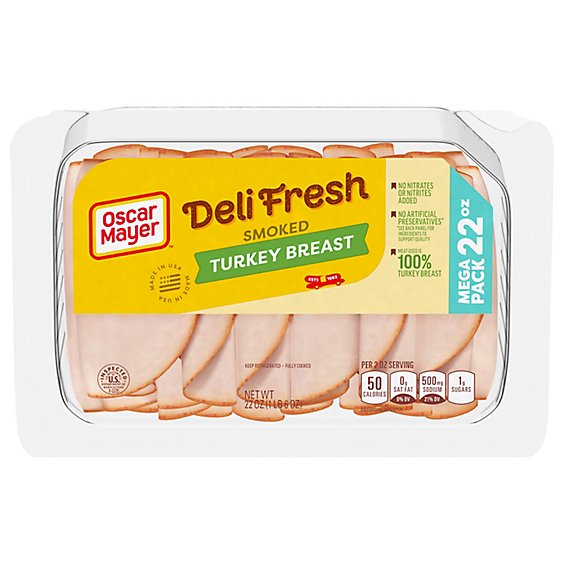 Oscar Mayer Deli Fresh Smoked Turkey - 22 OZ