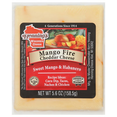 Hennings Mango Fire Cheddar Cheese - Image 2