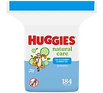 Huggies Natural Care Refreshing Baby Wipes Scented Refill Pack - 184 Count