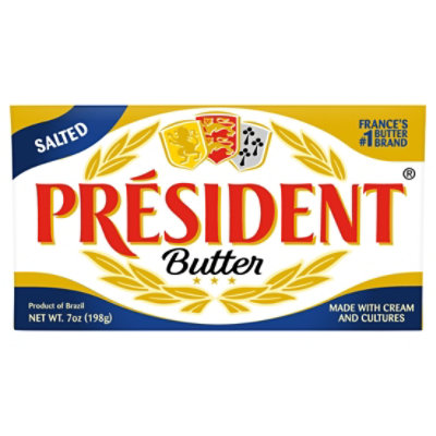 President Salted Imported Butter - 7 OZ - Image 1