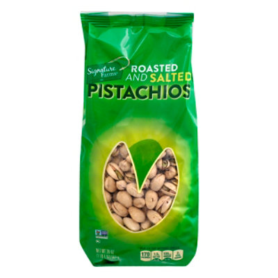 Signature Select/Farms Roasted & Salted Pistachios - 20 Oz - Image 4