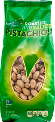 Signature Select/Farms Roasted & Salted Pistachios - 20 Oz - Image 2