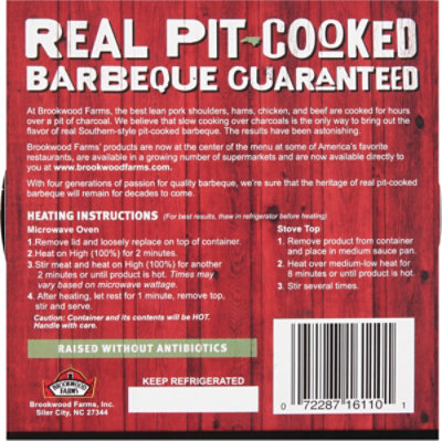 Brookwood Bbq Pulled Chicken - 15 OZ - Image 6