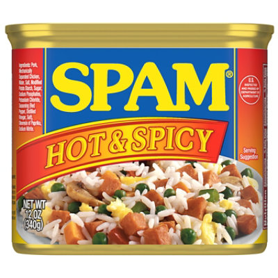 Spam Lunch Meat W/tabasco Sauce - 12 OZ