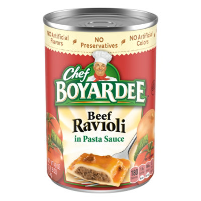 Chef Boyardee Classic Beef Ravioli 40 OZ Pavilions   970000642