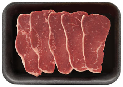 Beef Top Loin Ny Strip Steak Boneless Imported Value Pack - 2 Lb - Image 1