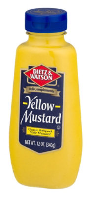 Dietz & Watson Mustard Yellow -12 Oz - Image 4