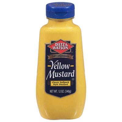 Dietz & Watson Mustard Yellow -12 Oz - Image 1