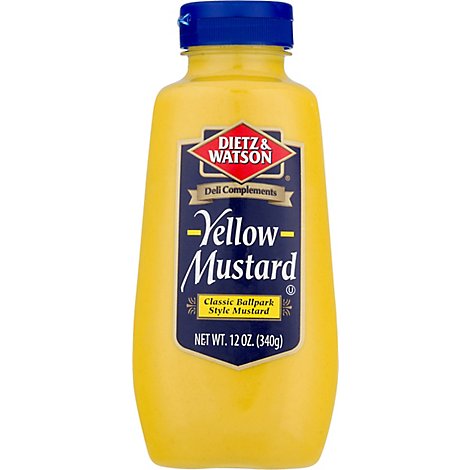 Dietz & Watson Mustard Yellow -12 Oz