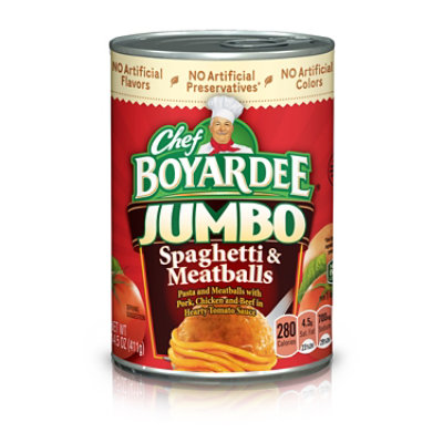 Chef Boyardee Jumbo Spaghetti And Meatballs - 14.5 Oz - Image 1