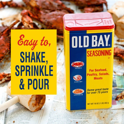 OLD BAY One Pound Can Seafood Seasoning - 16 Oz - Image 2