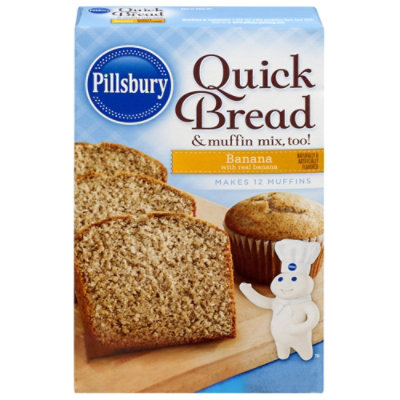 Pillsbury Banana Quickbread Mix - 14 OZ - Image 1