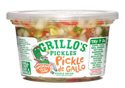 Grillos Thick & Chunky Pickle - 14 Oz - Image 1