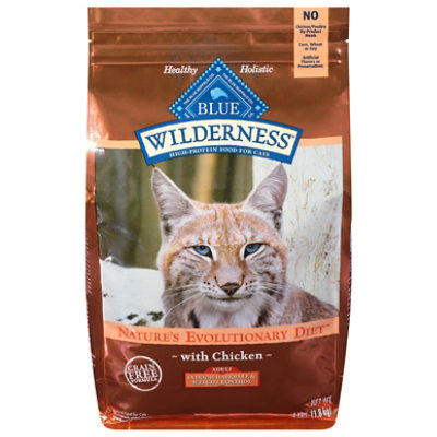 Blue Wilderness Weight Control Adult Indoor Cat Hairball Chicken - 4 LB ...