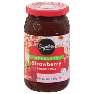 Signature SELECT Seedless Strawberry Preserves - 18 Oz - Image 2