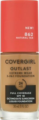 Covergirl Outlast Extreme Wear Lmu Spf Us 862 Natural Tan - EA - Image 2
