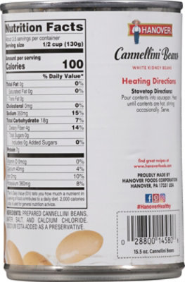 Hanover Cannellini Beans - 15.5 OZ - Image 6