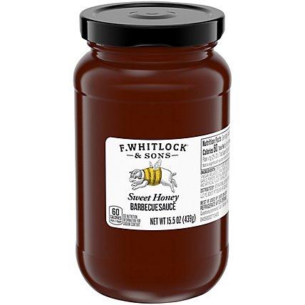 F.whitlock & Sons Bbq Sauce Honey - 15.5 OZ - Image 3