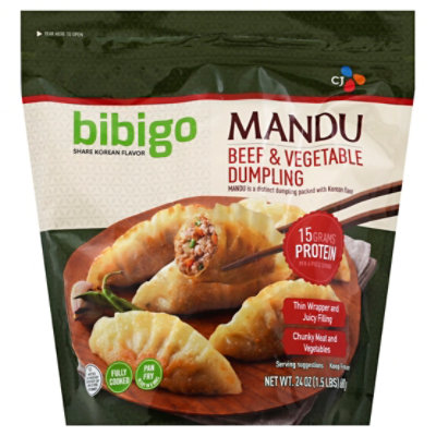bibigo™ Steamed Dumplings Beef Pho (39.6 oz) – BibigoUSA