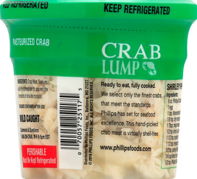 Phillips Lump Crab Meat - 8 OZ - Image 6