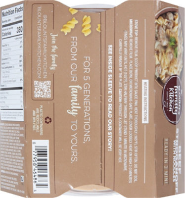 Blount's Family Kitchen Beef Stroganoff With Noodles Microwave Meal - 12 Oz - Image 6