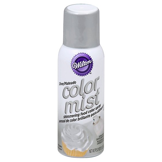 Wilton Silver Color Mist Frosting - 1.5 OZ
