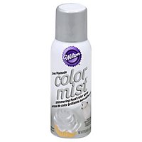 Wilton Silver Color Mist Frosting - 1.5 OZ - Image 1
