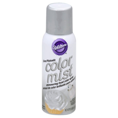 Wilton Silver Color Mist Frosting 1.5 OZ Vons
