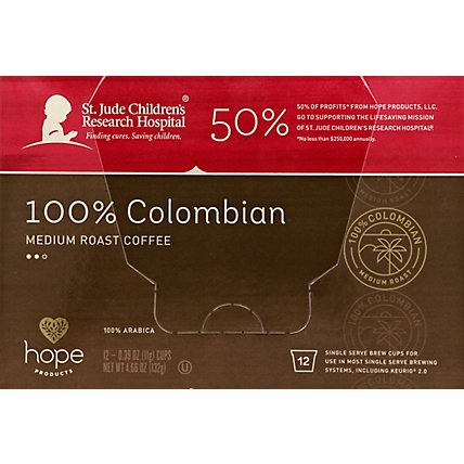 Hope Prod Coffee Columbian Ss 12pc - 4.6 OZ - Image 2