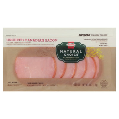 Hormel Natural Choice Canadian Bacon - 6 OZ - Image 2