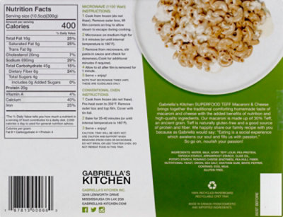 Gk Skinnypasta Mac Chs - 10.5 OZ - Image 3