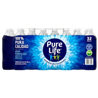 Nestle Pure Life No Flavor Purified Water In Bottles - 32-16.9 Fl. Oz. - Image 6