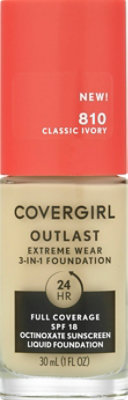 Covergirl Outlast Extreme Wear Lmu Spf Us 810 Classic Ivory - EA