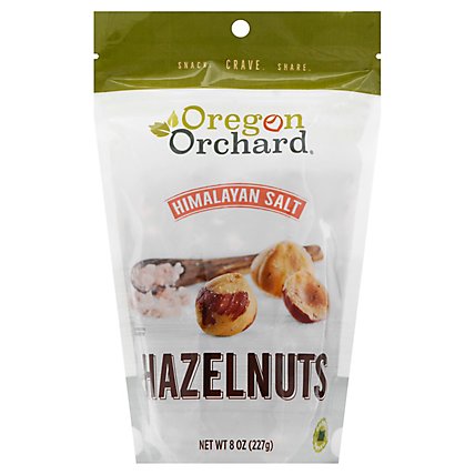 Oregon Orchard Himalayan Salt Hazelnuts - 8 OZ - Image 1