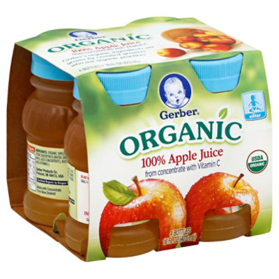 Gerber organic best sale apple juice