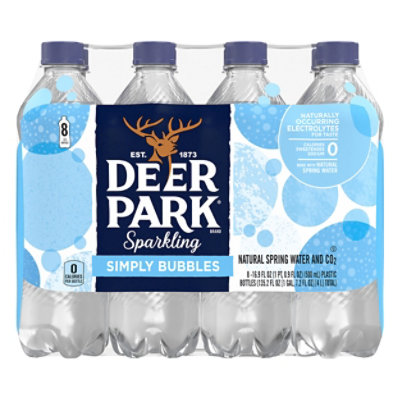 Deer Park Sparkling Water Original - 8-16.9 FZ - Image 1