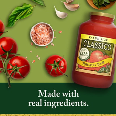 Classico Tomato & Basil Pasta Sauce Value Size Jar - 44 Oz - Image 2