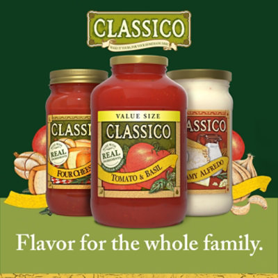 Classico Tomato & Basil Pasta Sauce Value Size Jar - 44 Oz - Image 7