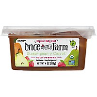 Once Upon Carrot Straw Pear 7 Month - 4 OZ - Image 1