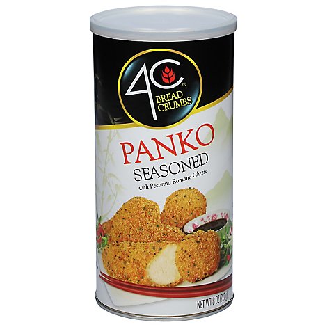 4C Foods Panko Seasoned Crumb - 8 OZ