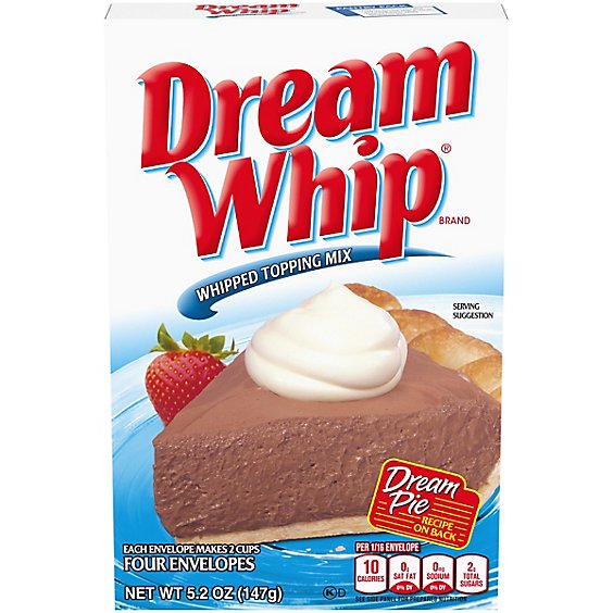 Dream Whip Whipped Topping Mix Packets - 4 Count