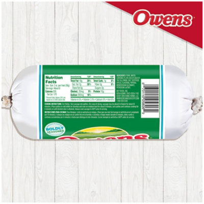 Owens Italian Pork Sausage - 16 Oz - Image 8