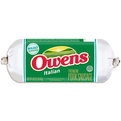 Owens Italian Pork Sausage - 16 Oz - Image 2