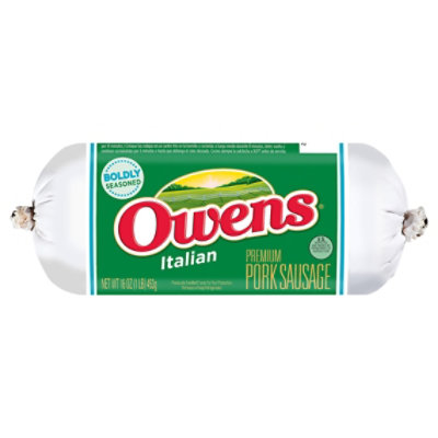 Owens Italian Pork Sausage - 16 Oz - Image 1