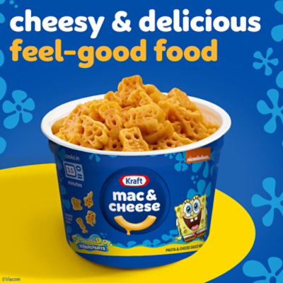 Kraft Mac & Cheeses Macaroni and Cheese Microwavable Dinner SpongeBob SquarePants - 4 - 1.9 Ozs - Image 5