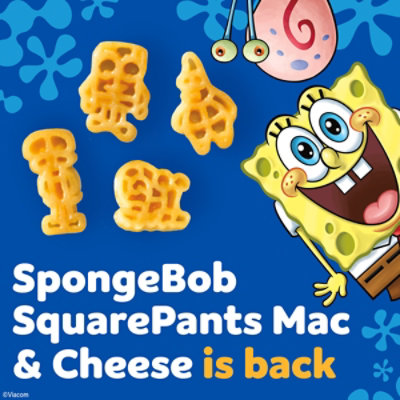 Kraft Mac & Cheeses Macaroni and Cheese Microwavable Dinner SpongeBob SquarePants - 4 - 1.9 Ozs - Image 7